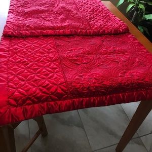 Vintage Asian inspired lovely pillow shams